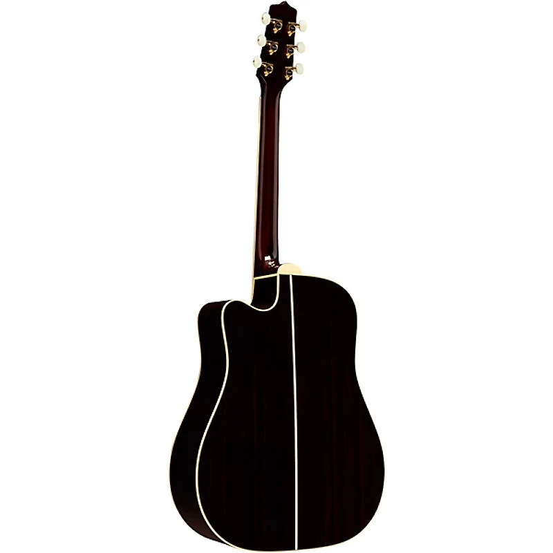 Takamine JJ325SRC John Jorgenson Signature Dreadnought Acoustic-Electric Guitar Red Satin