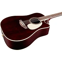 Takamine JJ325SRC John Jorgenson Signature Dreadnought Acoustic-Electric Guitar Red Satin