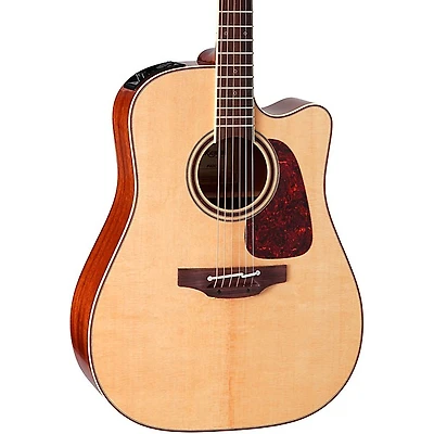 Takamine P4DC Pro Series Dreadnought Cutaway Acoustic-Electric Guitar Natural