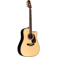 Takamine P7DC Pro Series Dreadnought Cutaway Acoustic-Electric Guitar Natural