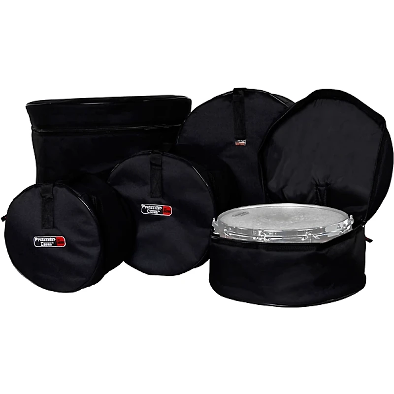 Gator 5-Piece Rock Drum Bag Set Black