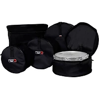 Gator 5-Piece Rock Drum Bag Set Black