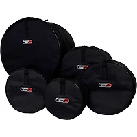 Gator 5-Piece Rock Drum Bag Set Black