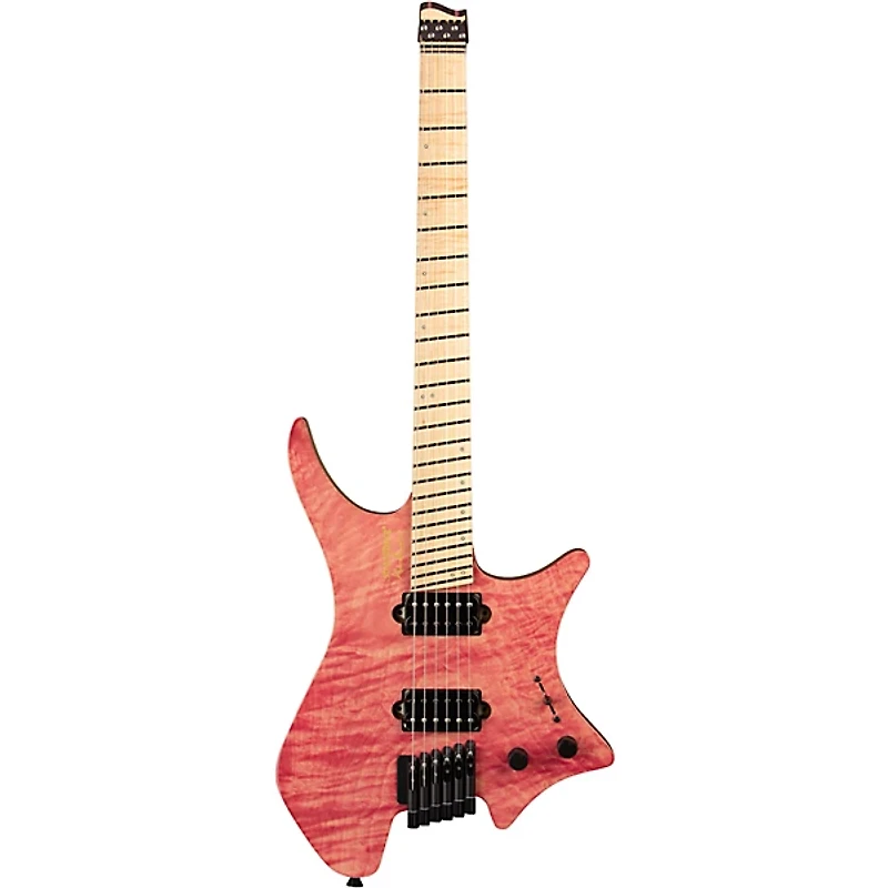 strandberg Boden J Artisan 6 Maple Tochi Electric Guitar Trans Pink