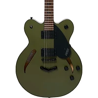 Gretsch Guitars Streamliner Cateye Center Block Black Hardware Limited-Edition Electric Guitar Olive Drab