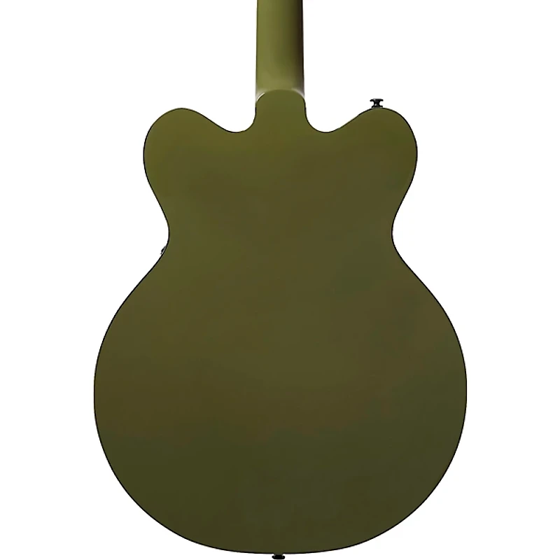 Gretsch Guitars Streamliner Cateye Center Block Black Hardware Limited-Edition Electric Guitar Olive Drab