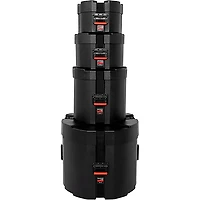 Gator Grooves Jazz Fusion Drum Case Pack Black