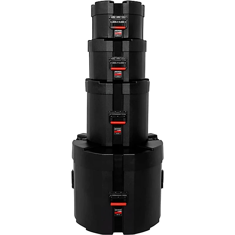 Gator Grooves Jazz Fusion Drum Case Pack Black