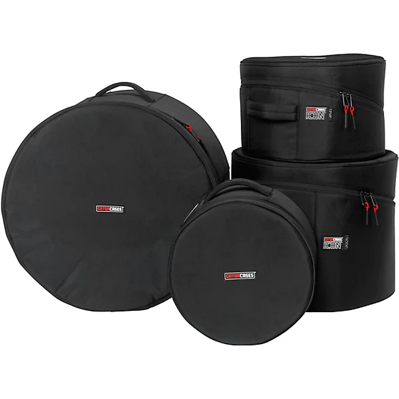 Gator Jazz Fusion Drum Bag Set Black