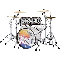 PDP by DW 25th Anniversary Clear Acrylic 4-Piece Shell Pack