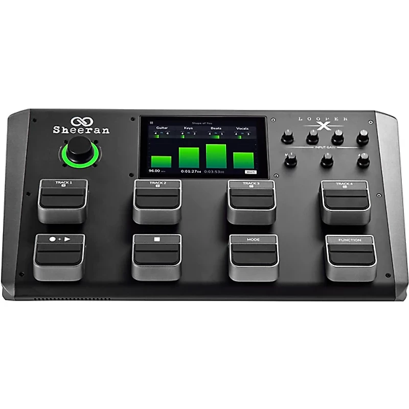 Sheeran Looper Looper X Multi-Track Looper Workstation Black