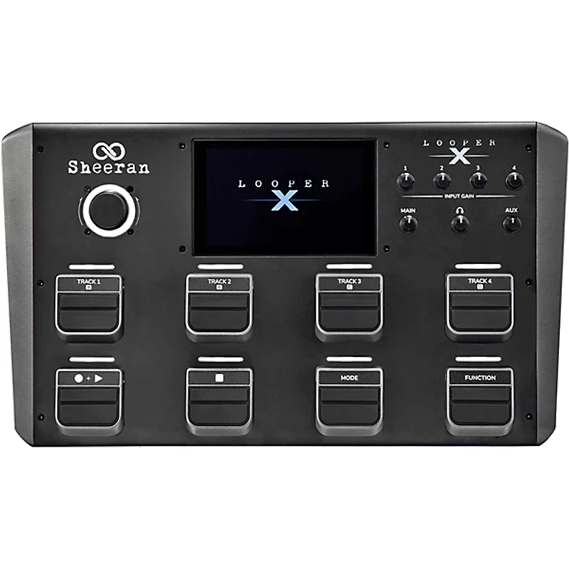 Sheeran Looper Looper X Multi-Track Looper Workstation Black