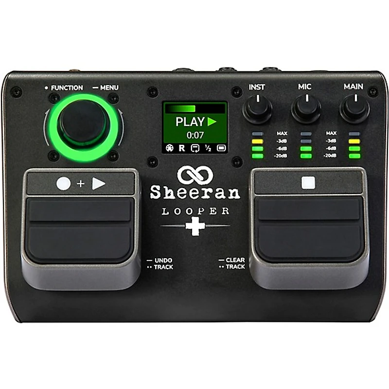 Sheeran Looper Looper + Dual-Track Looper Pedal - Black