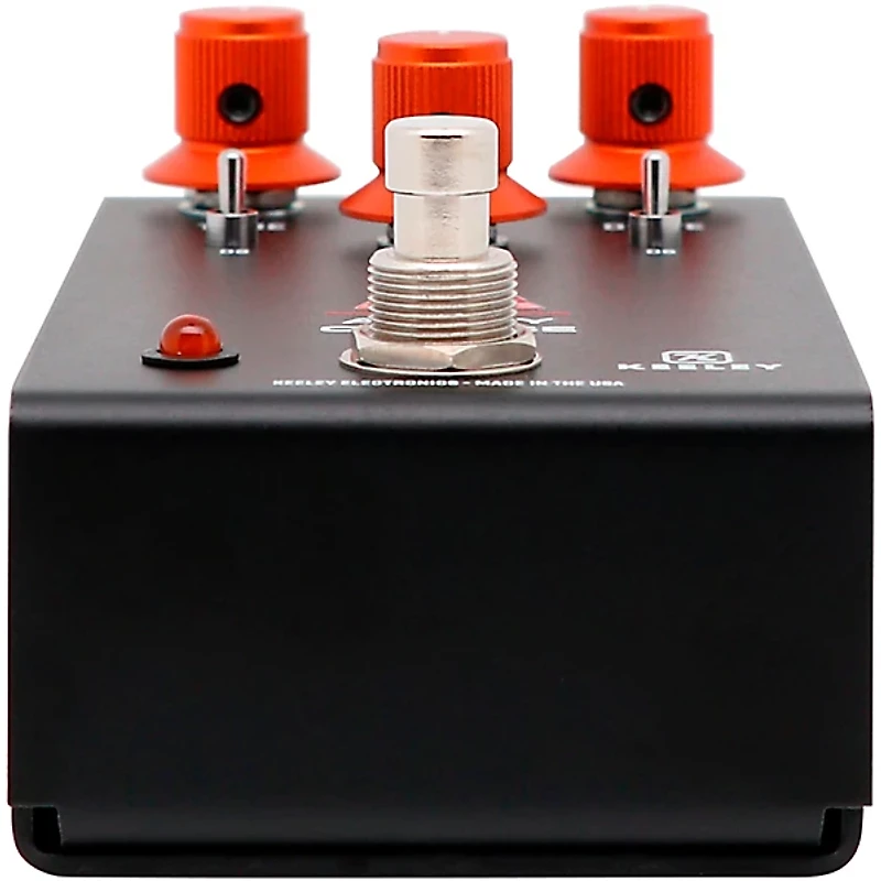 Keeley Angry Orange Distortion & Fuzz Effects Pedal Black/Orange