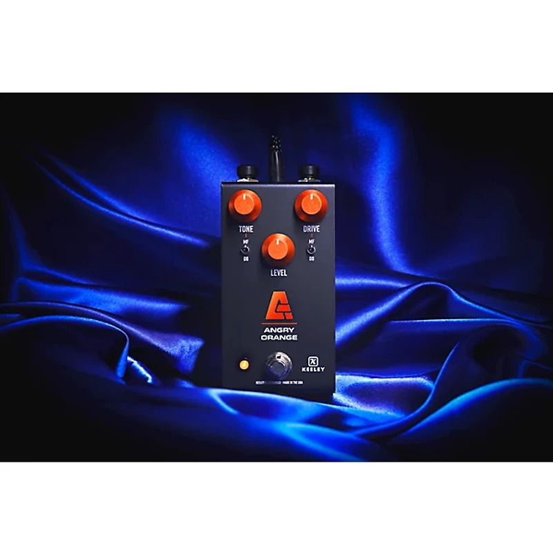 Keeley Angry Orange Distortion & Fuzz Effects Pedal Black/Orange