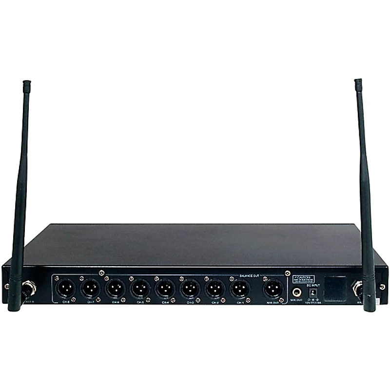 VocoPro Eight-User Digital PLL Wireless Microphone Receiver with "Mic-on-chip" Technology