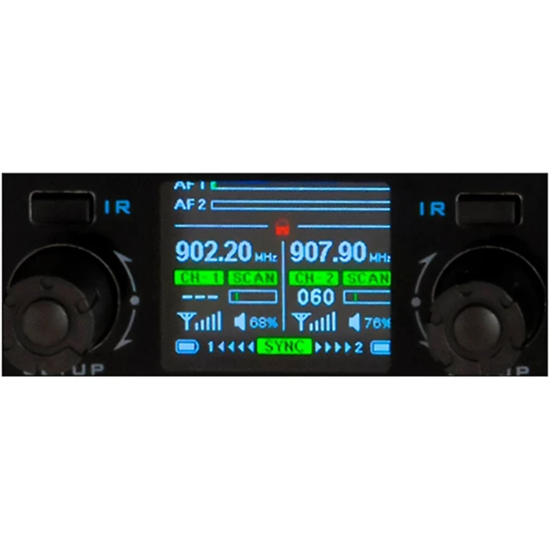 VocoPro Eight-User Digital PLL Wireless Microphone Receiver with "Mic-on-chip" Technology