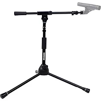 Shure Low Profile Tripod Mic Stand with Adjustable Height and Telescoping Boom Black