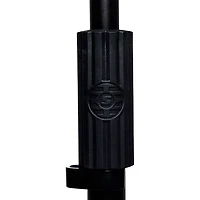 Shure Round Base Mic Stand With Standard Height-Adjustable Twist Clutch - 10" Base Black