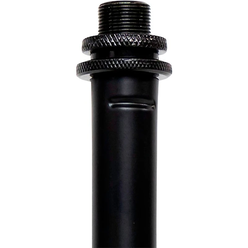 Shure Round base Desktop Mic Stand with Standard Height Adjustable Twist Clutch - 6" Base Black