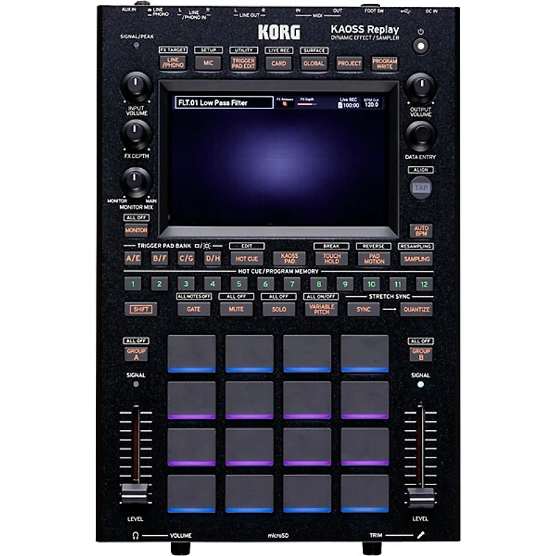 KORG KAOSS Replay Dynamic Effects Processor and Sampler