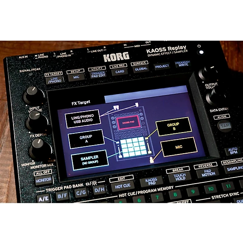 KORG KAOSS Replay Dynamic Effects Processor and Sampler