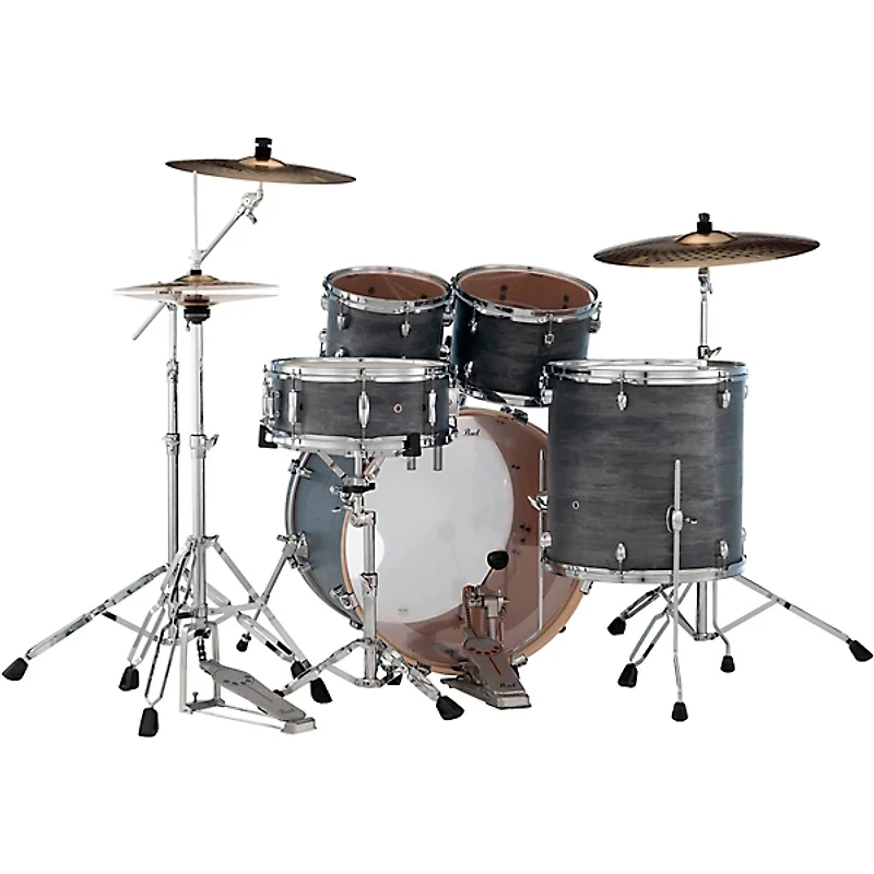 Pearl Export Limited-Edition 5-Piece Shell Pack With 22" Bass Drum, Nimbus Midnight