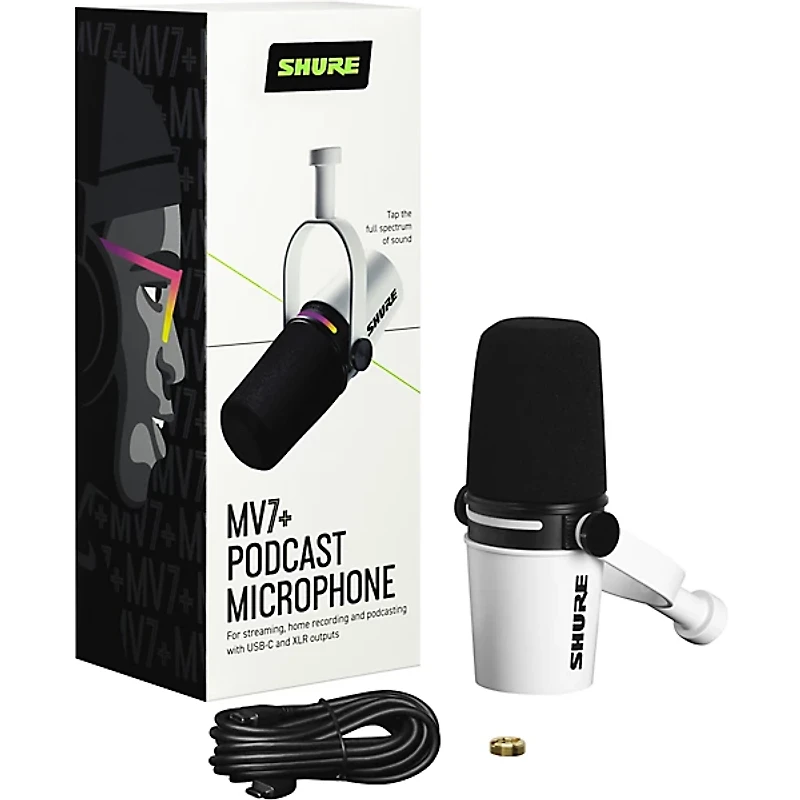 Shure MV7+ Podcast Microphone -