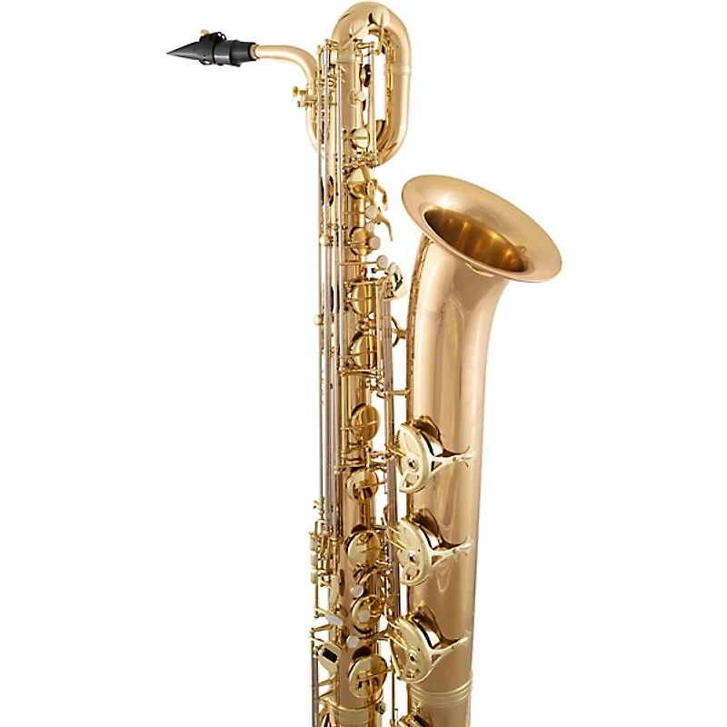 Selmer Selmer Baritone Saxophone, Lacquer Finish, Wheeled ABS Case, Selmer R405 Mouthpiece Lacquer Gold Lacquer Keys