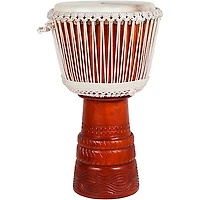 X8 Drums Ivory Elite Professional Djembe Drum with Bag & Lessons 14 in.