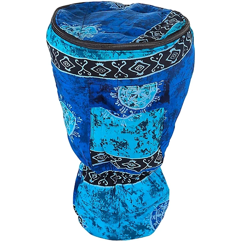 X8 Drums Ivory Elite Professional Djembe Drum with Bag & Lessons 14 in.