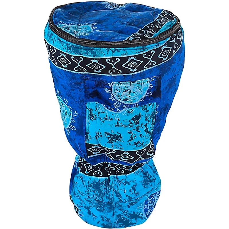 X8 Drums Ivory Elite Professional Djembe Drum with Bag & Lessons 12 in.