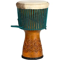 X8 Drums Jackfruit Master Series Djembe Drum with Bag 14 in.