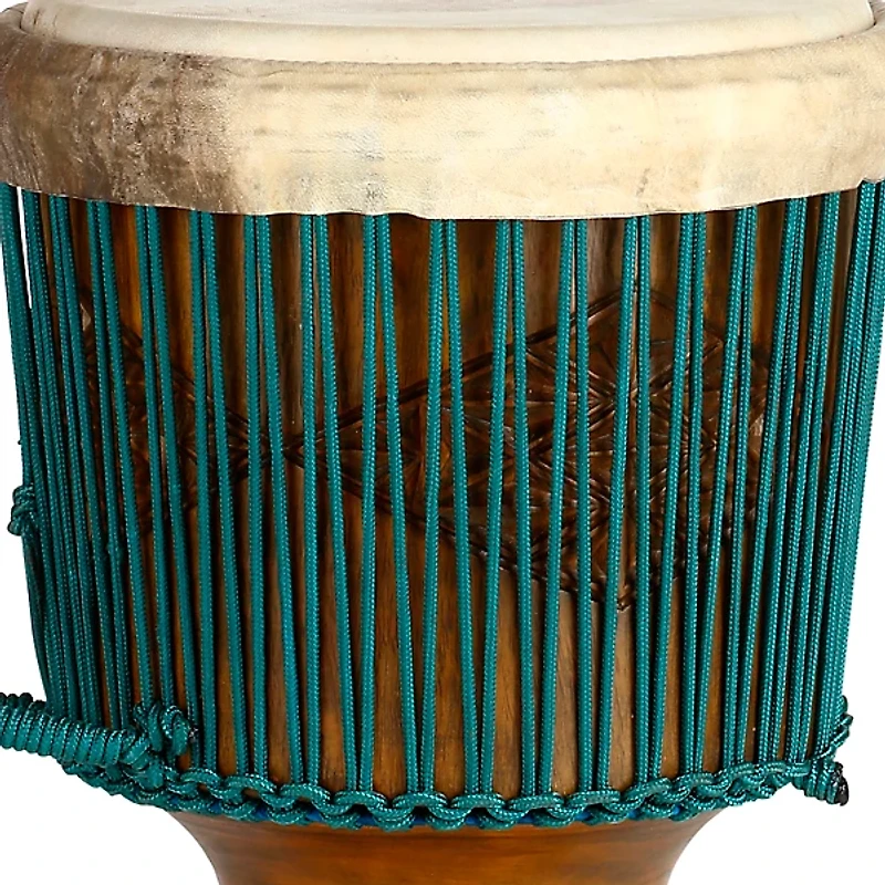 X8 Drums Jackfruit Master Series Djembe Drum with Bag 14 in.