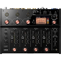 AlphaTheta EUPHONIA Professional 4-Channel Rotary Mixer with CDJ-3000 Professional DJ Media Player Pair