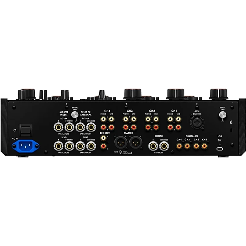 AlphaTheta EUPHONIA Professional 4-Channel Rotary Mixer with CDJ-3000 Professional DJ Media Player Pair