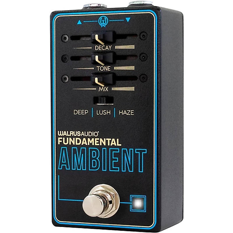 Walrus Audio Fundamental Series Ambient Reverb Effects Pedal Black