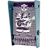 Beetronics FX Wannabee Beelateral Buzz Dual-Drive Effects Pedal Blue Anodized