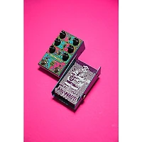 Beetronics FX Wannabee Beelateral Buzz Dual-Drive Effects Pedal Blue Anodized