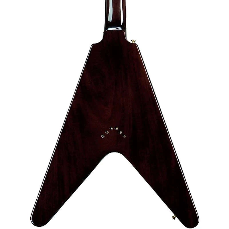 Gibson Custom Flying V Custom Bats in Flight Electric Guitar - Dark Purple Burst