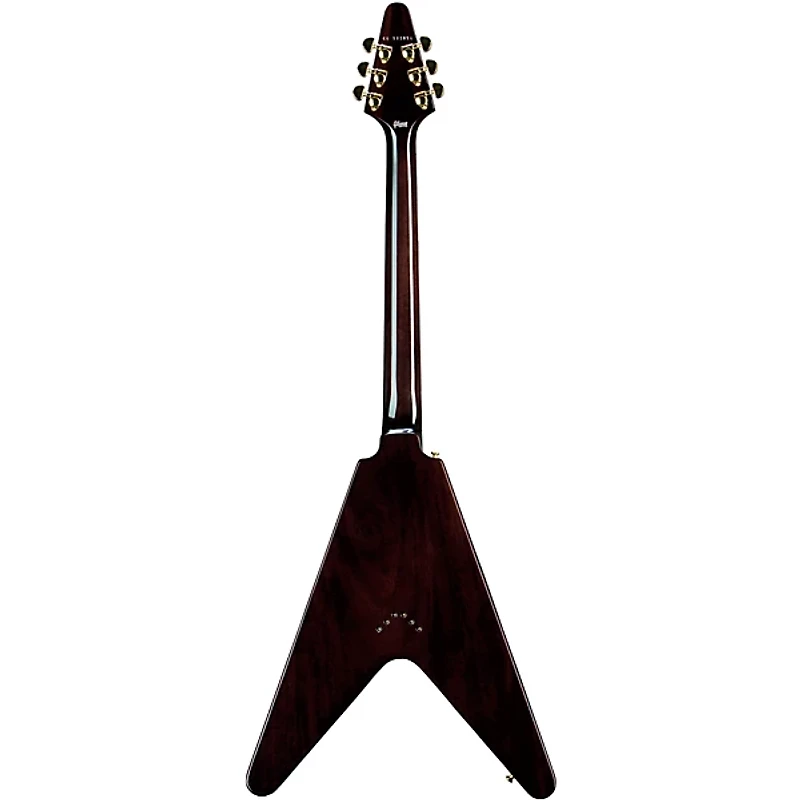 Gibson Custom Flying V Custom Bats in Flight Electric Guitar - Dark Purple Burst