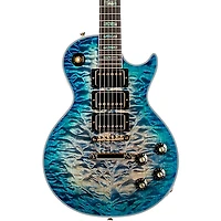 Gibson Custom M2M 1968 Les Paul Custom AAA Quilt Top Reissue VOS Electric Guitar Nordic Blue