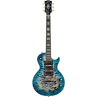 Gibson Custom M2M 1968 Les Paul Custom AAA Quilt Top Reissue VOS Electric Guitar Nordic Blue