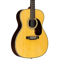 Martin Custom Shop 28 Style Adirondack Spruce-East Indian Rosewood Auditorium Acoustic-Electric Guitar Natural