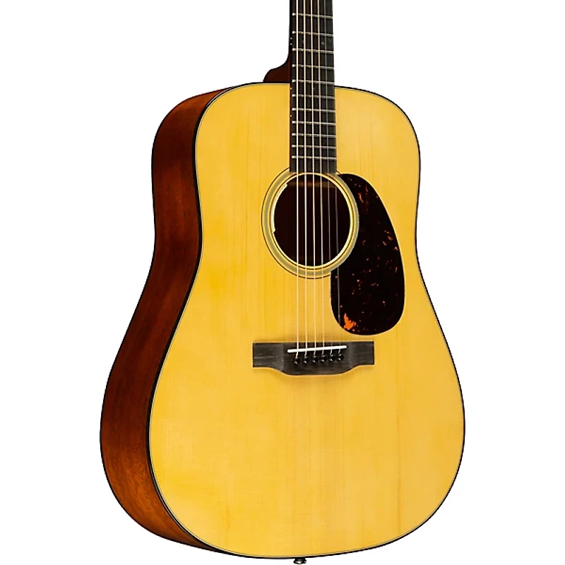 Martin Custom Shop 18 Style Adirondack Spruce-Mahogany Dreadnought Acoustic-Electric Guitar Natural