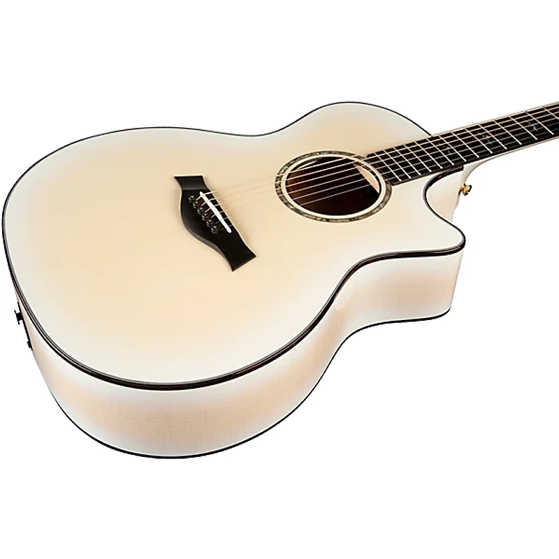 Taylor 614ce Limited-Edition 50th Anniversary Grand Auditorium Acoustic-Electric Guitar Trans White Edgeburst