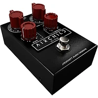 J.Rockett Audio Designs Airchild 660 Compressor Effects Pedal Black and Oxblood