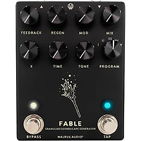 Walrus Audio Fable Granular Soundscape Generator Effects Pedal Black