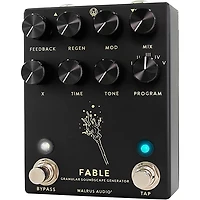 Walrus Audio Fable Granular Soundscape Generator Effects Pedal Black