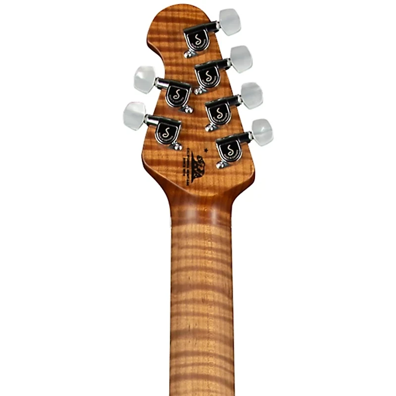 Ernie Ball Music Man Axist Quilt Top (satin) Electric Guitar Honey Pot